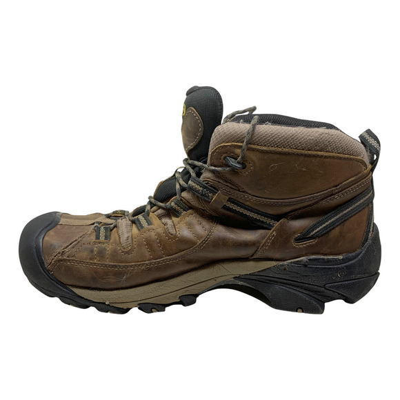 Keen Targhee II Mid Hiking Boots Men\'s Sz 13 W Wide Shitake/Brindle 1012126 READ main image 11